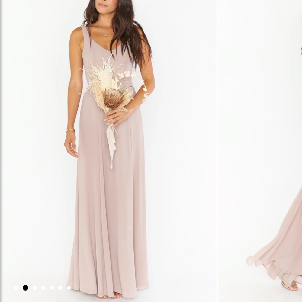 Show Me Your Mumu Jen Maxi Dress. Size M Color Soft Beige